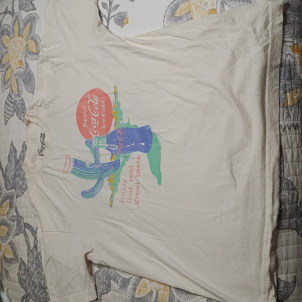 Coca-Cola Enjoy that Real Great Taste Cactus T-Shirt